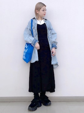 SHIZUKA❁⃘*.゚さん(レディース・160cm)の春コーディネート