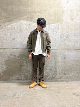 「AVIREX（アヴィレックス）のアイテム」を使った、Yu OTSUKAさん（メンズ・176cm）の夏コーディネート