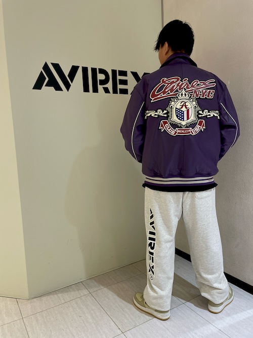 《COLLECTION》VARSITY JACKET CROWN LOGO / バーシティ ジャケット クラウンロゴ / AVIREX / アヴィレックス