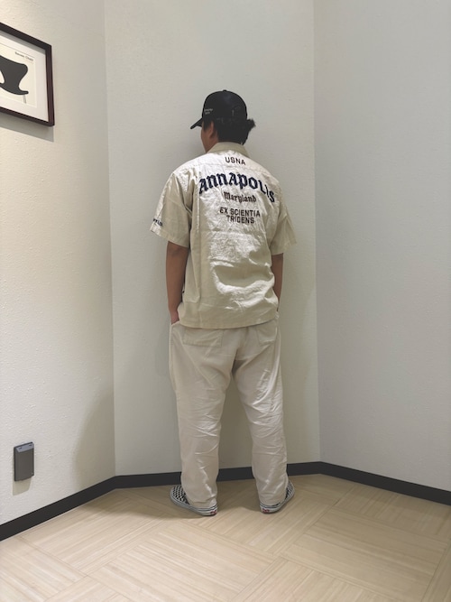 ANNAPOLIS WORK SHIRT / アナポリス 半袖ワークシャツ / AVIREX / アヴィレックス