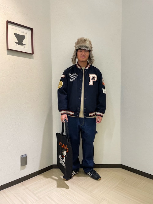《AVIREX × PEANUTS》CREWNECK SWEAT "FLYING ACE" / クルーネック スウェット "フライング エース" / ピーナッツ / アヴィレックス