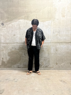 Yu OTSUKAさん(メンズ・176cm)の夏コーディネート