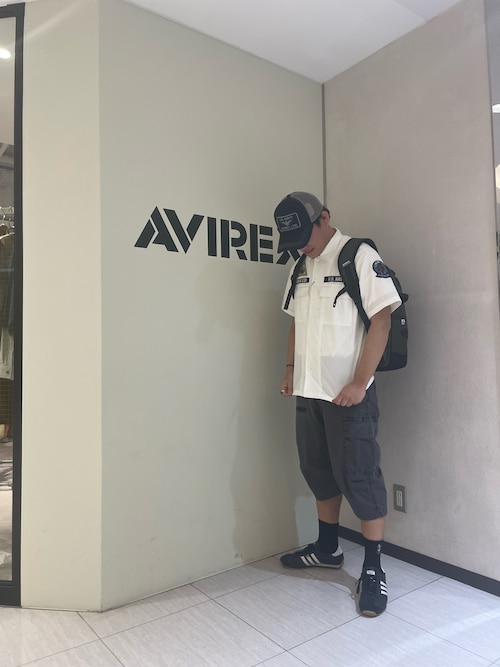 COOLMAX NAS JAX SHORTSLEEVE SHIRT / クールマックス NAS JAX ショートスリーブ シャツ / AVIREX / アヴィレックス