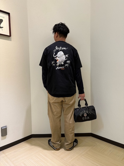 SOUVENIR TIGER T-SHIRT / スーベニア タイガー 半袖Tシャツ / AVIREX / アヴィレックス