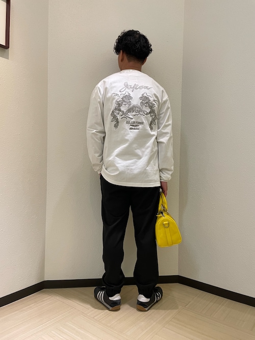 DOUBLE DRAGON SOUVENIR T-SHIRT / ダブルドラゴン スーベニア 長袖Tシャツ / AVIREX / アヴィレックス