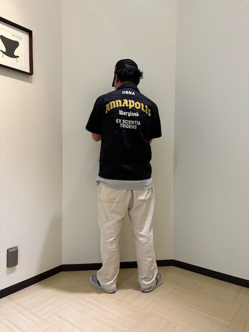ANNAPOLIS WORK SHIRT / アナポリス 半袖ワークシャツ / AVIREX / アヴィレックス