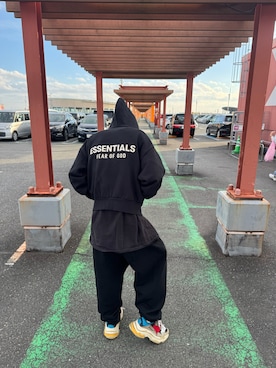 「アイテム（スウェットパンツ）」を使った、橘高大和さん（メンズ・172cm・30代）の秋コーディネート