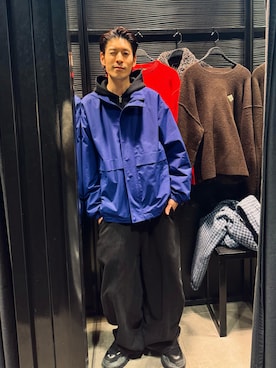 「FOG ESSENTIALS（エフオージーエッセンシャルズ）のアイテム」を使った、橘高大和さん（メンズ・172cm）の冬コーディネート