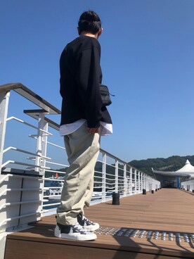 「シュプリーム」｜「アイテム（その他）」を使った、シンさん（メンズ・172cm）の秋コーディネート