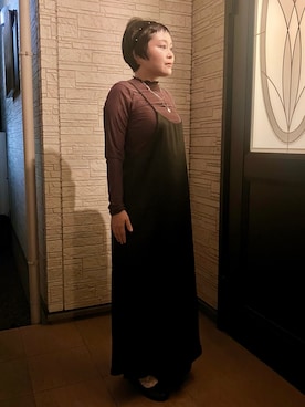 にゃんこさん（骨格ウェーブ・レディース・151cm）の秋コーディネート