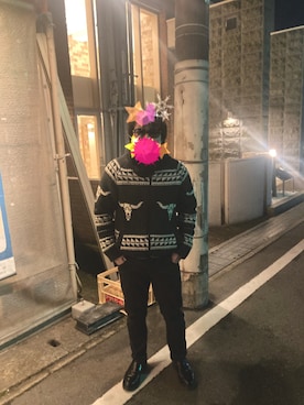 「ラトルトラップ」｜かずきんさん（メンズ・168cm）の冬コーディネート