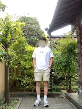 「Safari（サファリ）のアイテム（パンツ）」を使った、tomoさん（メンズ・177cm）の夏コーディネート