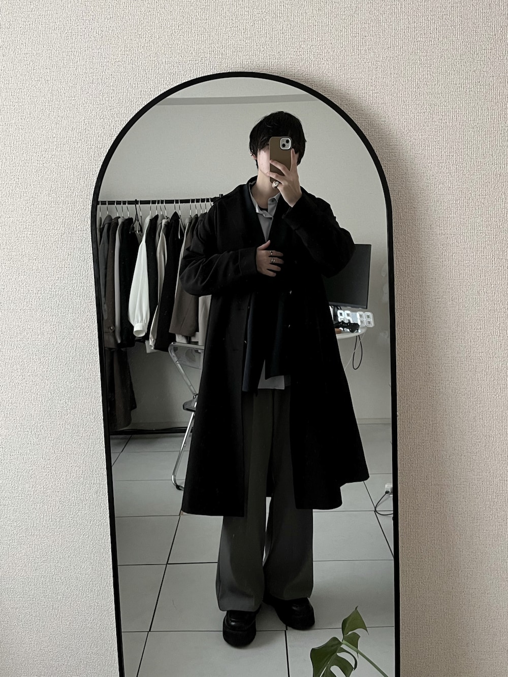 KUUUPY（クーピー）の「2way Over Soutien Collar Coat - 2way