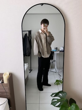 「モダン」｜ユウ（低身長）さん（メンズ・169cm）の秋コーディネート
