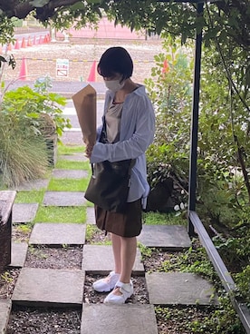 「united arrows」｜「アイテム（その他シューズ）」を使った、白菜さん（レディース・161cm）の秋コーディネート