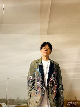 「アイテム（ジャケット/アウター）」を使った、nt.tokyo.jpさん（メンズ・182cm）の夏コーディネート