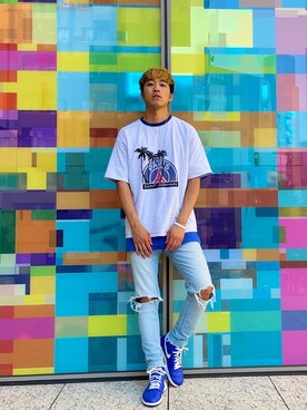 B.akinoriさん(メンズ・183cm)の夏コーディネート