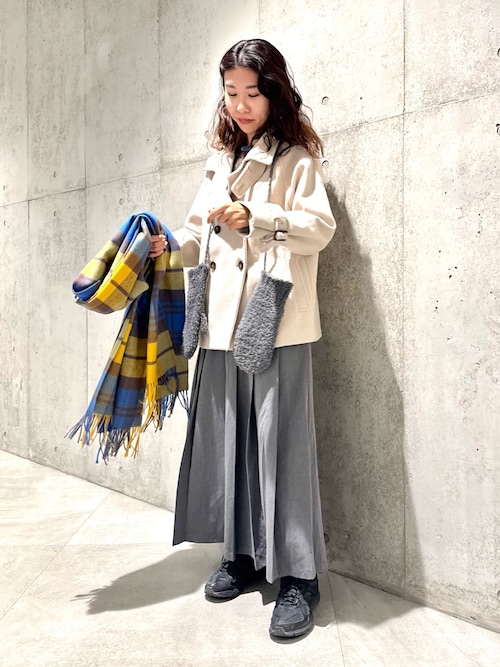 メルトンジャージースタンドカラーコート（その他アウター）｜URBAN