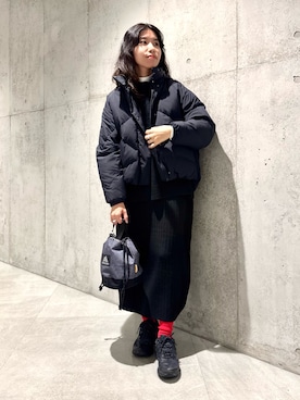 「アイテム（雑貨/ホビー）」を使った、アサミさん（レディース・163cm）の秋コーディネート