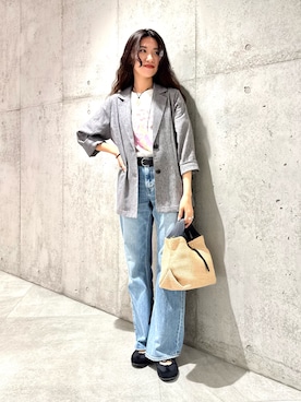 「URBAN RESEARCH Sonny Label（アーバンリサーチサニーレーベル）のアイテム」を使った、アサミさん（レディース・163cm）の春コーディネート