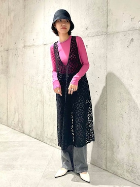 アサミさん（レディース・163cm）の夏コーディネート