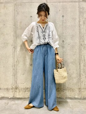 アサミさん（レディース・163cm）の夏コーディネート