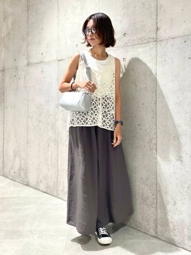 アサミさん（レディース・163cm）の夏コーディネート