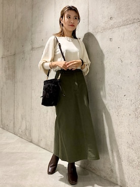 アサミさん(レディース・163cm)の秋コーディネート