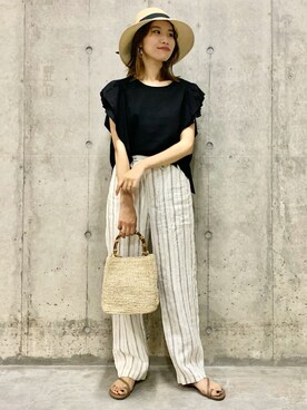 アサミさん(レディース・163cm)の夏コーディネート