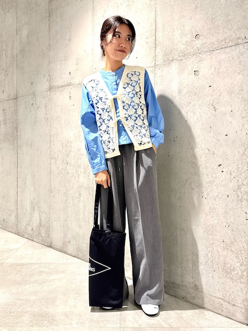 アーバンリサーチ　レースジレ　ベスト SENSE OF PLACE by URBAN RESEARCH ベスト ジレ レース