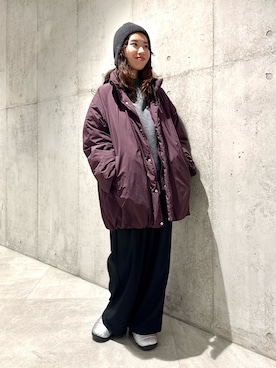 アサミさん(レディース・163cm)の冬コーディネート