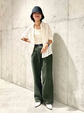 アサミさん（レディース・163cm）の夏コーディネート