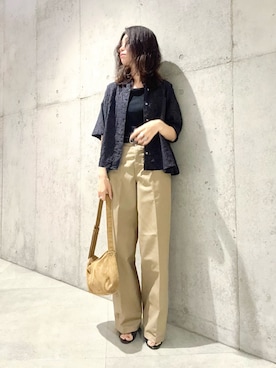 「Sonny　Label」｜アサミさん（レディース・163cm）の春コーディネート