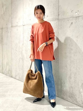 アサミさん(レディース・163cm)の秋コーディネート