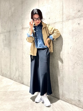 アサミさん（レディース・163cm）の春コーディネート