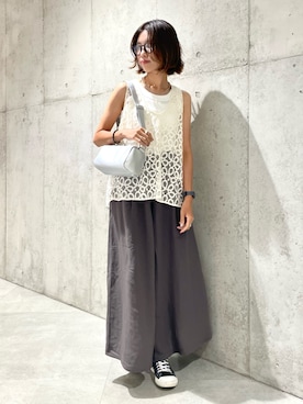 アサミさん（レディース・163cm）の夏コーディネート