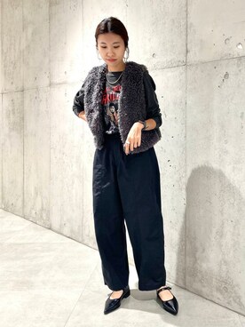 「アーバンリサーチ」｜アサミさん（レディース・163cm）の秋コーディネート