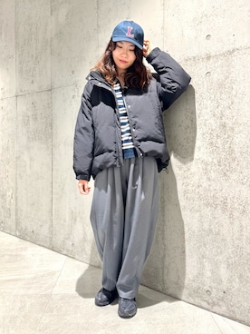 アサミさん(レディース・163cm)の冬コーディネート