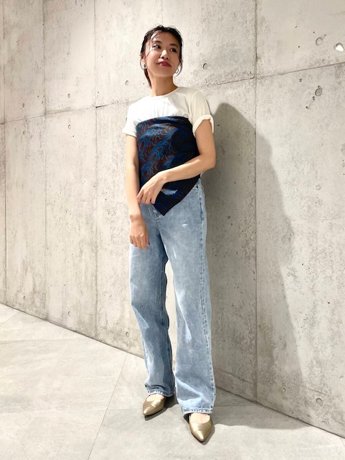 Lee 101 × SonnyLabel ストレートデニム 別注』Lee101×Sonny Label STRAIGHT PANTS(XS MEDIUMUSED