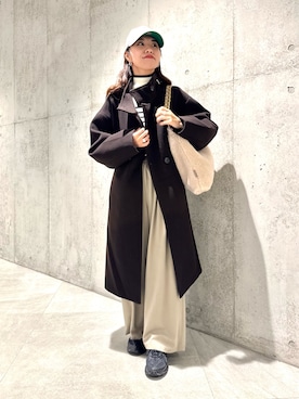 「アイテム（その他アウター）」を使った、アサミさん（レディース・163cm・30代）の秋コーディネート