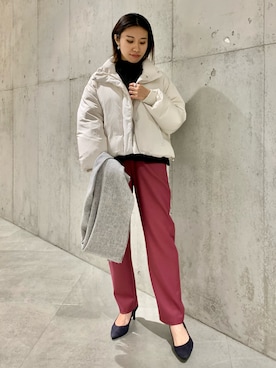 アサミさん(レディース・163cm)の冬コーディネート