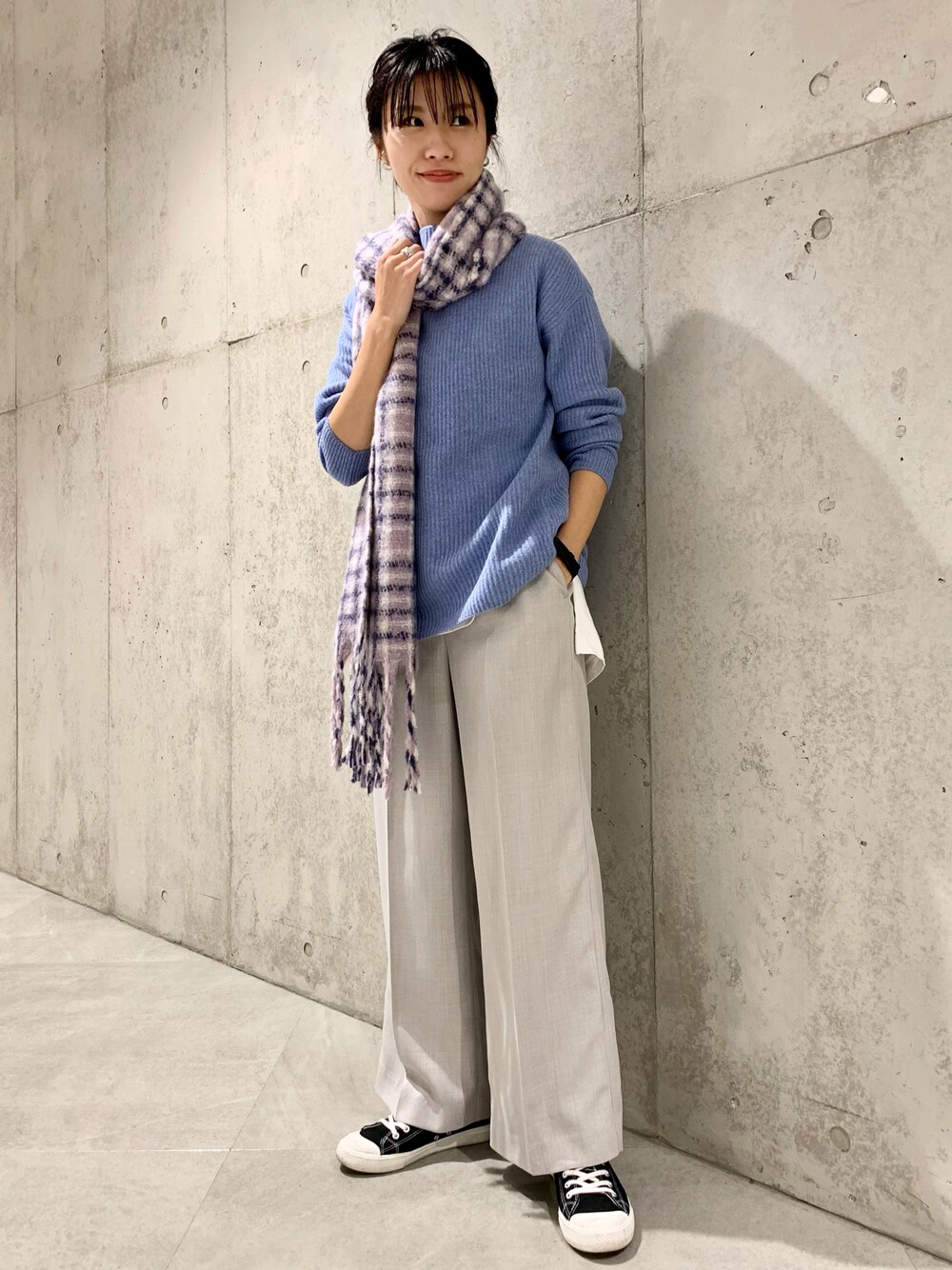 RICH SOFT WOOL片畦Aラインプルオーバーを使った人気