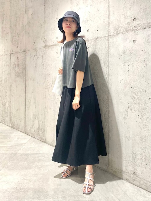 BILLABONG　スプレーアーチルーズクロップドリブTシャツ Sonny Label｜BILLABONG スプレーアーチルーズクロップドリブT