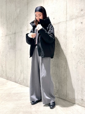 「アイテム（その他アウター）」を使った、アサミさん（レディース・163cm・30代）の秋コーディネート