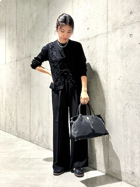 「アイテム（スニーカー）」を使った、アサミさん（レディース・163cm・30代）の夏コーディネート