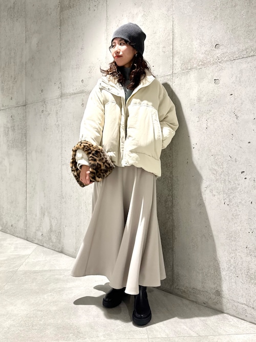 新品　アーバンリサーチ　撥水ダウンジャケット　アイボリーベージュ　ダウン80%！ 撥水スタンドダウンジャケット（ダウンジャケット/コート）｜URBAN