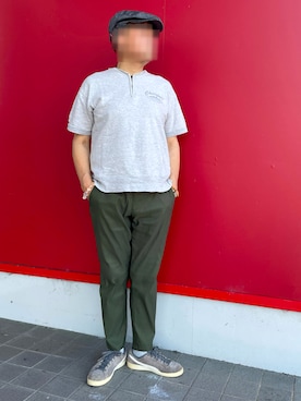 「no brand（ノーブランド）のアイテム」を使った、Yukioさん（メンズ・173cm）の夏コーディネート