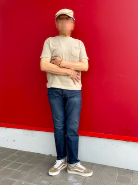 「no brand（ノーブランド）のアイテム」を使った、Yukioさん（メンズ・173cm）の夏コーディネート