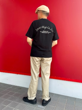 「アイテム（ハンチング/ベレー帽）」を使った、Yukioさん（メンズ・173cm・50代）の夏コーディネート