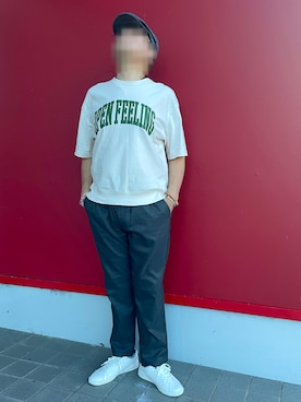 「しまむら（シマムラ）のアイテム（その他パンツ）」を使った、Yukioさん（メンズ・173cm）の秋コーディネート